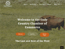 Tablet Screenshot of codychamber.org